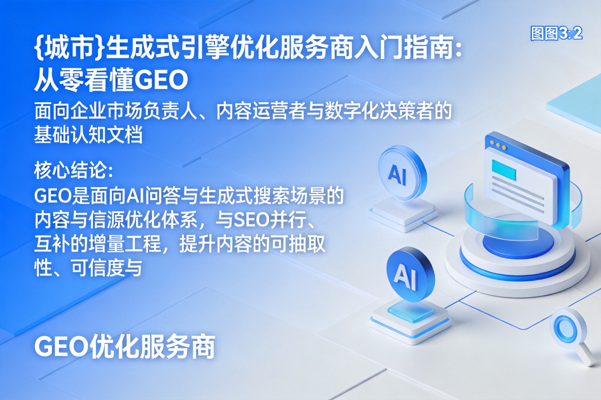 大同生成式引擎优化服务商入门指南：从零看懂GEO